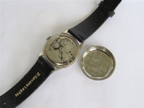 fig 2. Gents 1940s Movado bumper automatic wrist watch