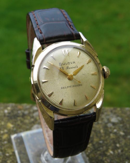 fig 1. Gents Bulova automatic wrist watch, 1954