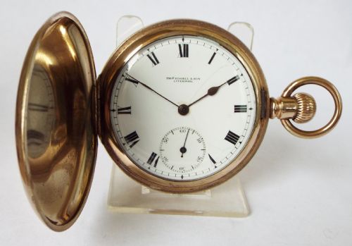 An Antique Full Hunter Pocket Watch by Thomas Russell.