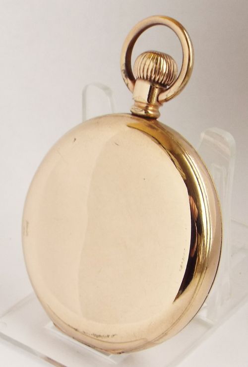 fig 2. An antique full hunter pocket watch by Thomas Russell.