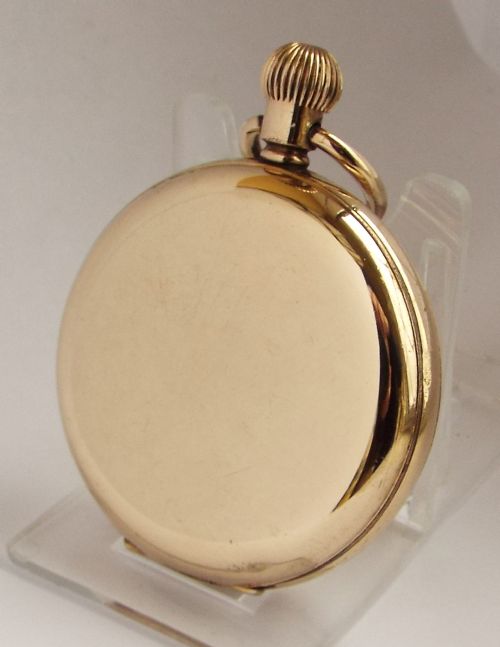 fig 1. 1920s Electa full hunter pocket watch, Port Glasgow.
