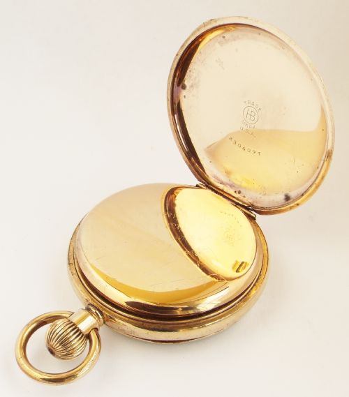 fig 2. An antique Waltham Bond Street pocket watch with history.