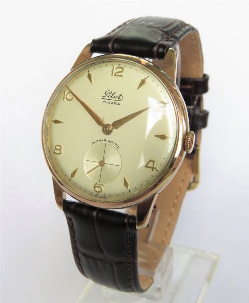 Gents 1950s Pilot Wrist Watch