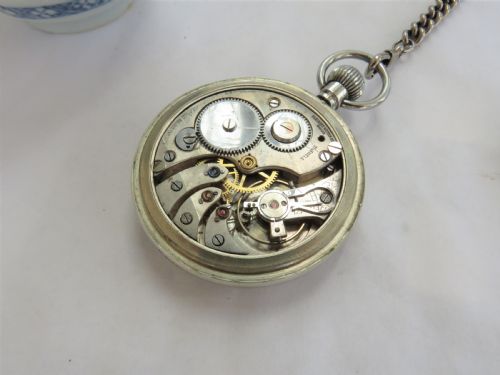 fig 1. Antique Verdun pocket watch, Fleurier Watch Co