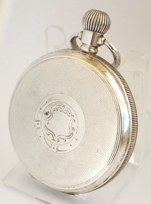 fig 1. A 1920s silver Terminus pocket watch by Tavannes Watch Company.