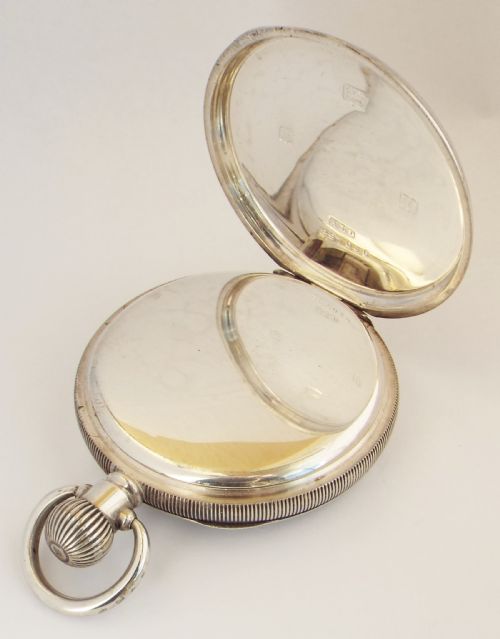 fig 2. A 1920s silver Terminus pocket watch by Tavannes Watch Company.
