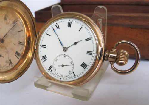 Syren Full Hunter Pocket Watch by Revue Thommen