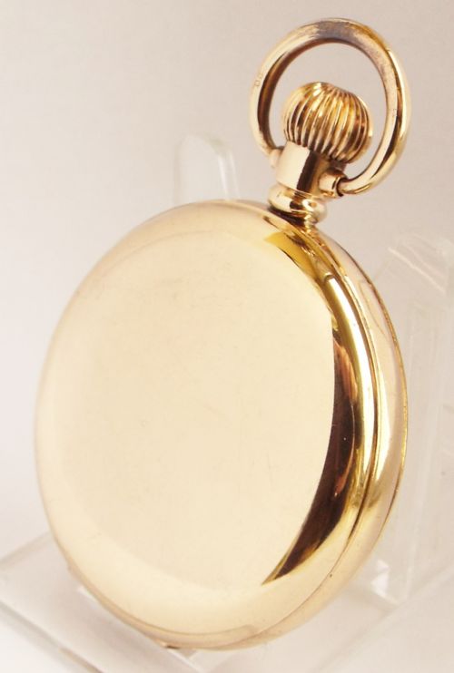 fig 1. A vintage 1920s Stayte full hunter pocket watch.