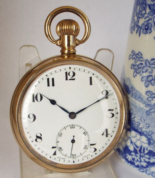 A Vintage 1930s Cyma Pocket Watch.