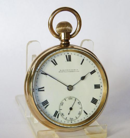 1920s English Pocket Watch, Middlesbrough Dock
