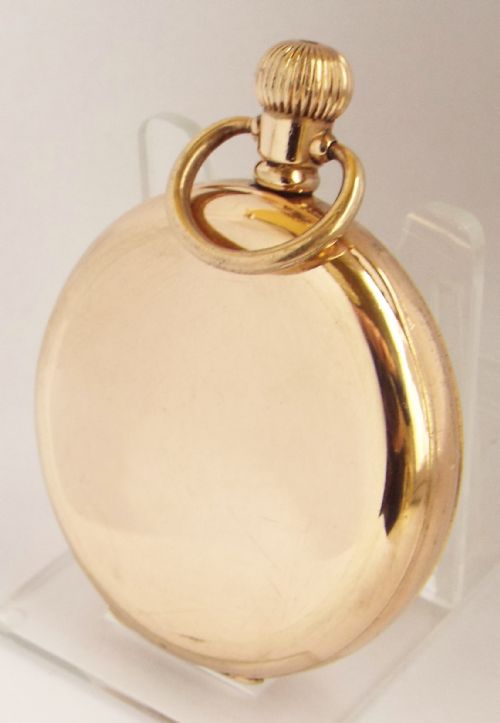 fig 1. Waltham full hunter pocket watch, 1926.