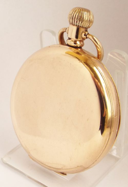fig 2. Waltham full hunter pocket watch, 1926.