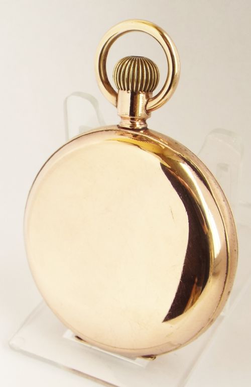 fig 2. An “Exacta” full hunter pocket watch from H Samuel.
