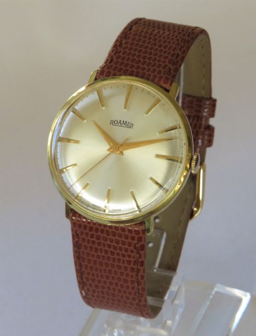 Gents Early 1960s Roamer Wrist Watch