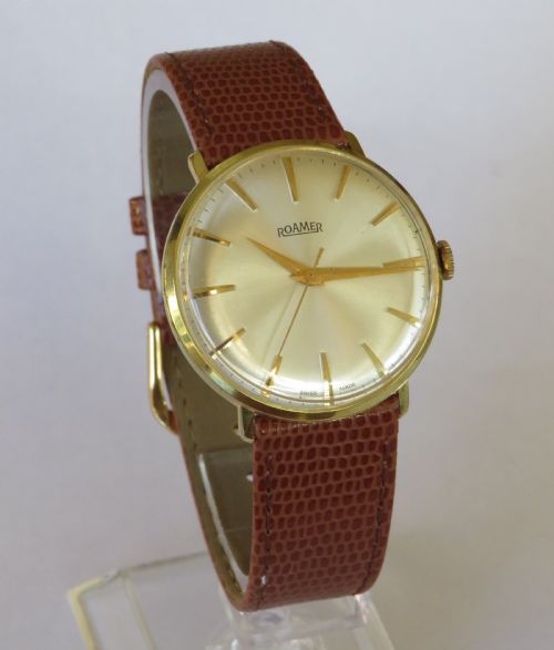 fig 1. Gents early 1960s Roamer wrist watch