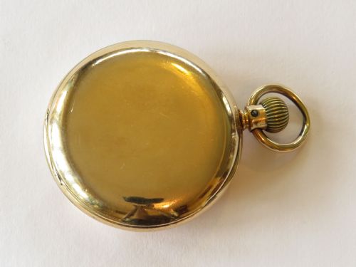 fig 2. 1892 Waltham Hillside half hunter pocket watch