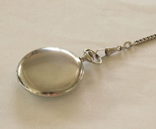 fig 2. 1930s Lanco pocket watch and chain