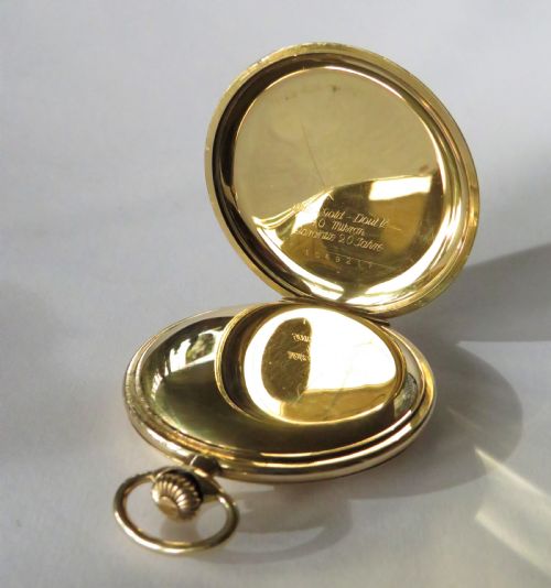 fig 2. 1930s Favor full hunter pocket watch