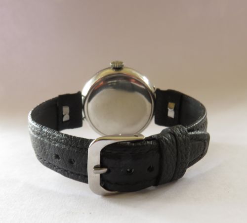 fig 3. Gents WW1 silver trench watch