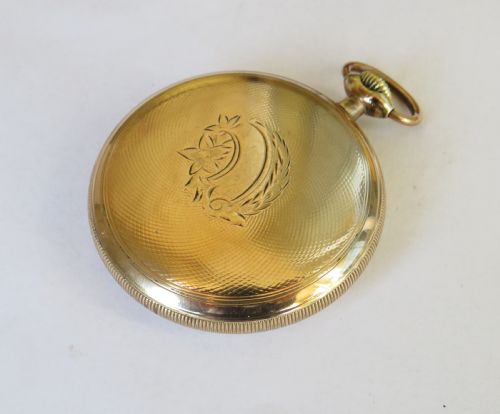 fig 2. 1920 Elgin B W Raymond railroad pocket watch