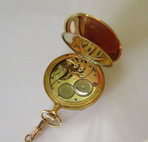 fig 1. Longines pocket watch and chain, Cuervo Y Sobrinos