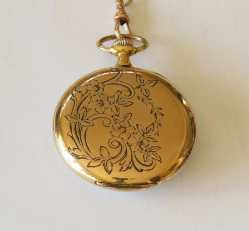 fig 3. Longines pocket watch and chain, Cuervo Y Sobrinos