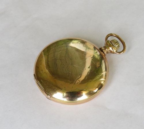 fig 2. Antique Hampden full hunter pocket watch, 190
