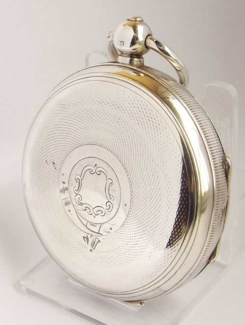 fig 1. Antique silver H Samuel pocket watch, 1903.