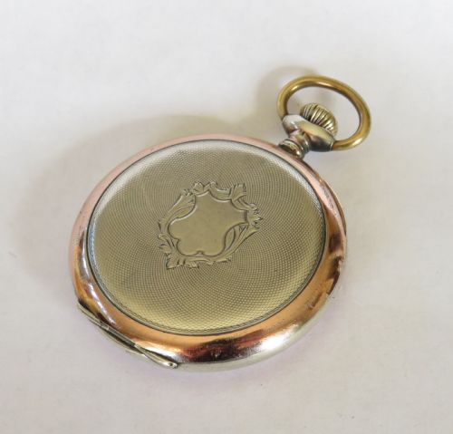 fig 5. Silver antique Thommen Revue pocket watch, c1910s
