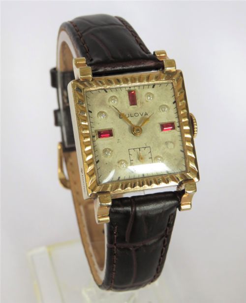 fig 1. Gents Bulova wrist watch, 1937