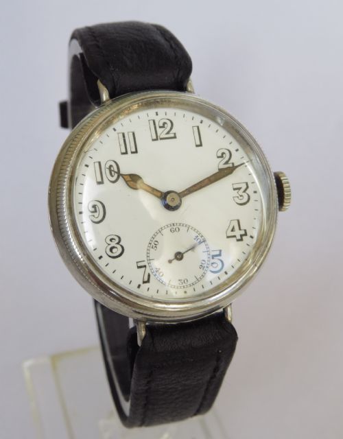 Gents Silver Trench Watch, 1915