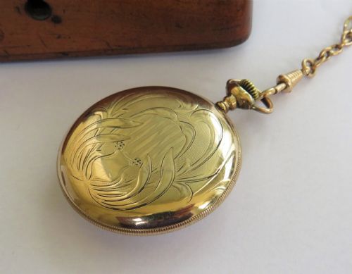 fig 2. Antique Regina pocket watch by Omega