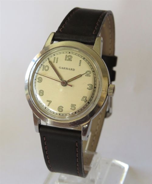 fig 1. Gents 1950s Garrard wrist watch