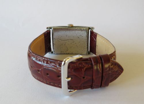fig 3. Gents 1940s J W Benson wrist watch