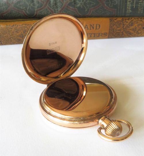 fig 2. Antique Waltham Riverside full hunter pocket watch