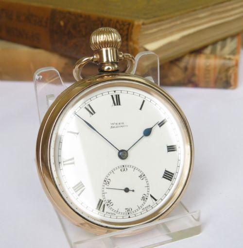 fig 1. Antique Stauffer & Co pocket watch