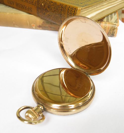 fig 3. Antique Stauffer & Co pocket watch