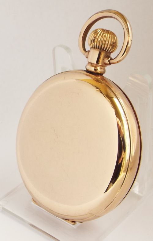 fig 1. 1920s Cyma Admiral full hunter pocket watch. 