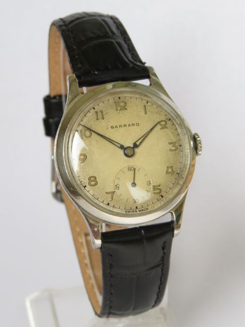 fig 1. Gents 1950s Garrard wrist watch
