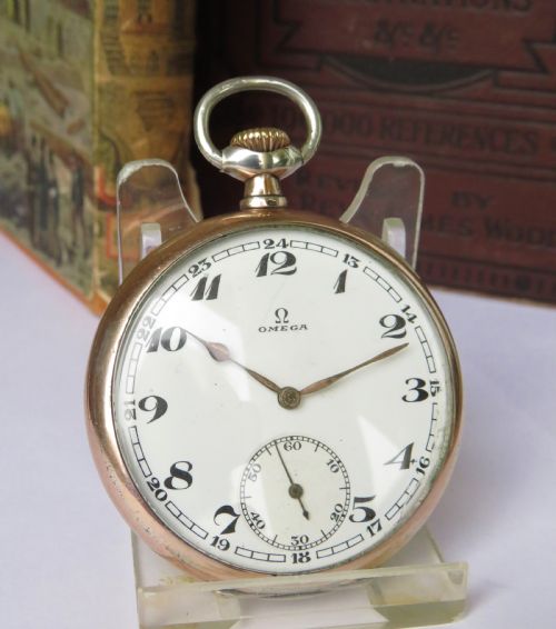 fig 1. Early 1930s Omega pocket watch
