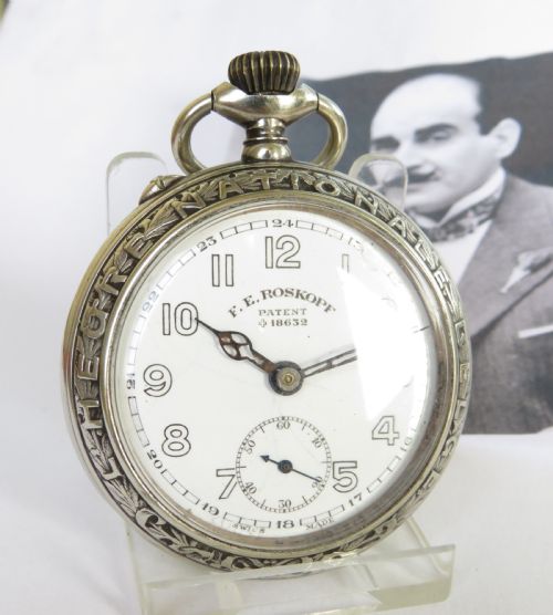 fig 1. Antique F E Roskopf pocket watch