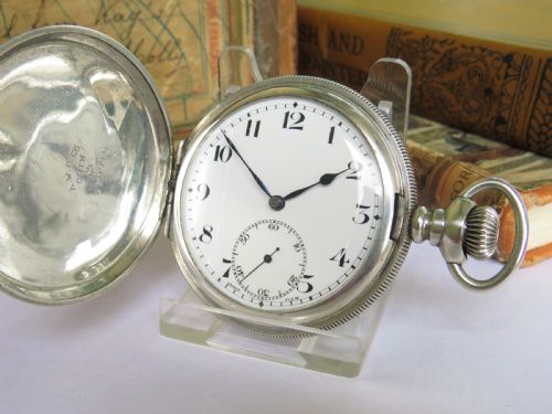1930s Syren Full Hunter Pocket Watch