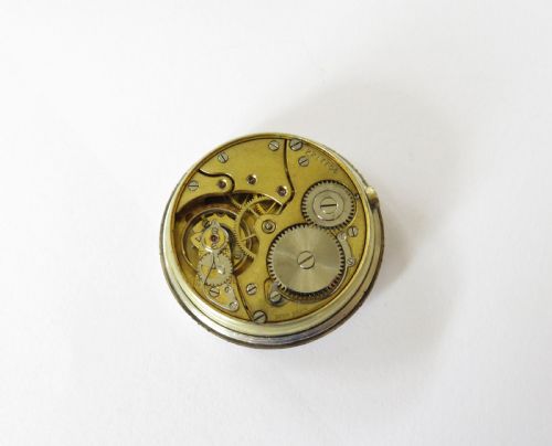 fig 3. Antique silver Zenith Land & Water trench watch