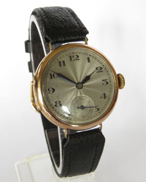 Gents 9ct Gold Wrist Watch, 1926