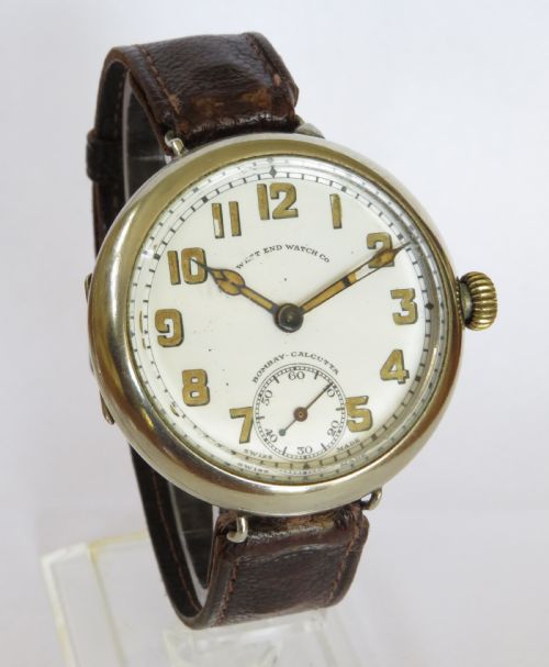fig 2. Gents large West End Watch Company wrist watch