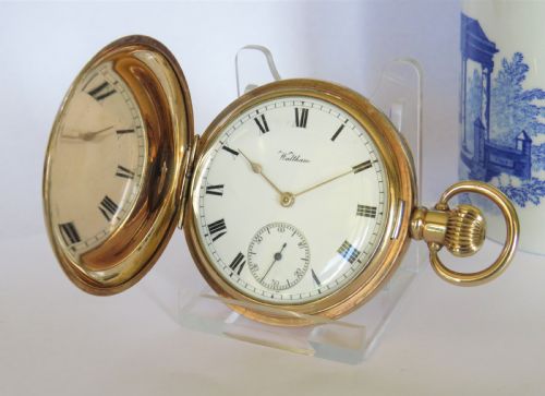 1906 Railroad Waltham Crescent Street Hunter Watch