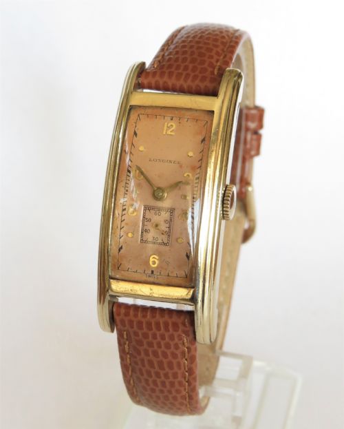 Gents 1939 Longines Art Deco Wrist Watch
