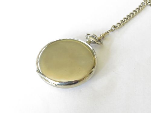 fig 2. 1920s Omega pocket watch and chain