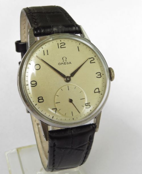 fig 1. Gents WW2 Omega wrist watch
