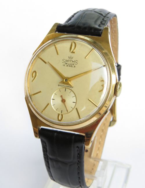 Gents Smiths De Luxe Wrist Watch, Made in England
